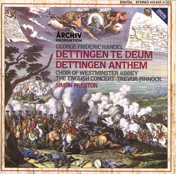 DETTINGEN TE DEUM/ANTHEM ENGLISH CO