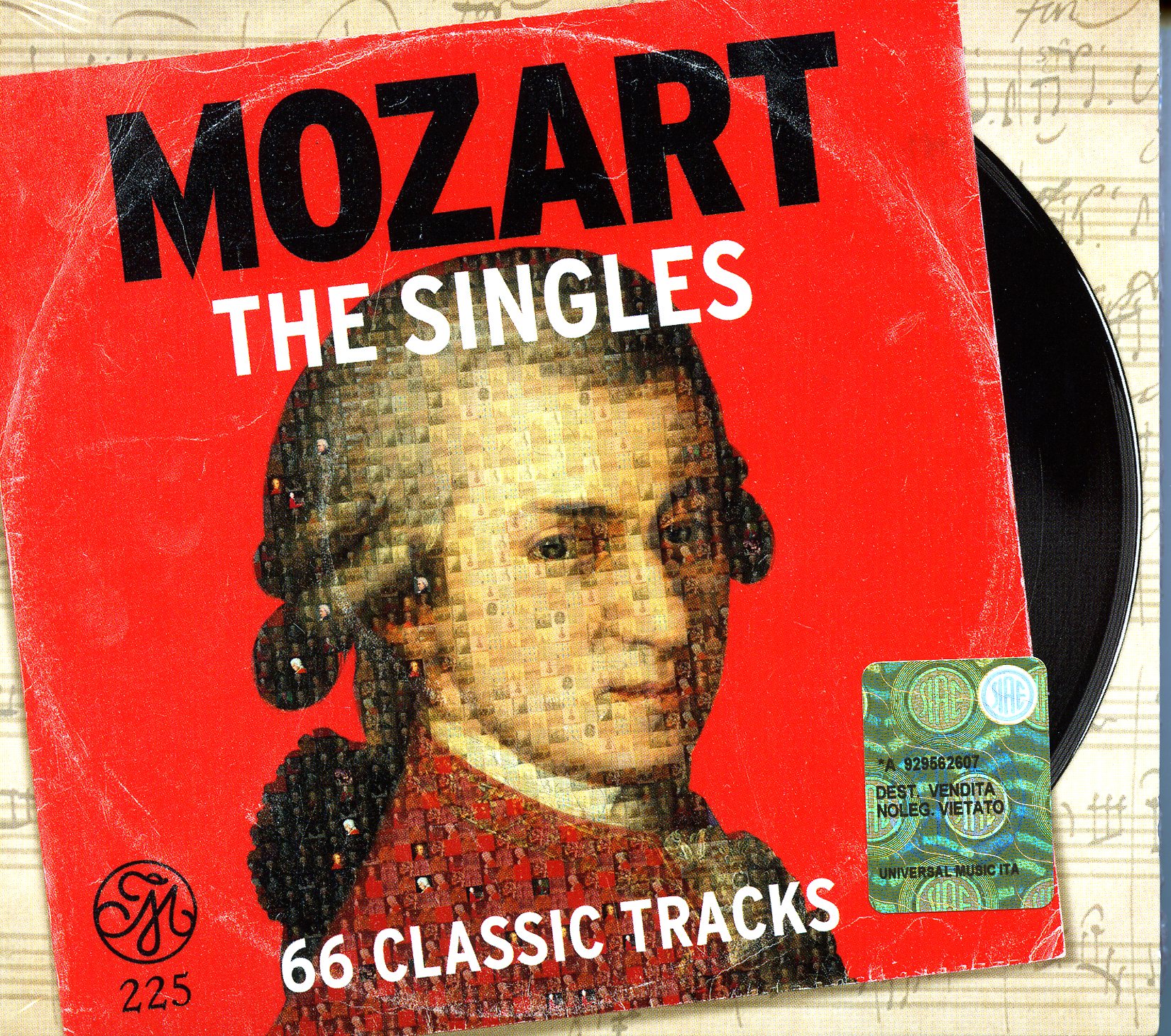 MOZART 225: THE SINGLES CO