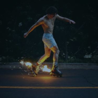 FIREWORKS & ROLLERBLADES CLEAR VINYL
