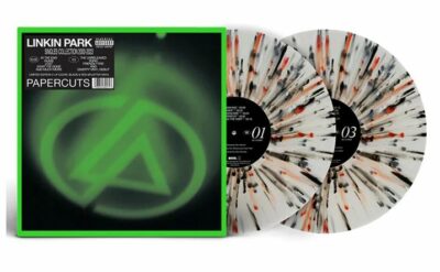 PAPERCUTS SINGLE COLLECTION 2000 - 2023 LIMITED ED. CLEAR, BLACK & RED SPLATTER VINYL