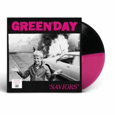 SAVIORS (140 GR. 12" VINYL BLACK & PINK LIMITED EDT.) (INDIE EXCLUSIVE)