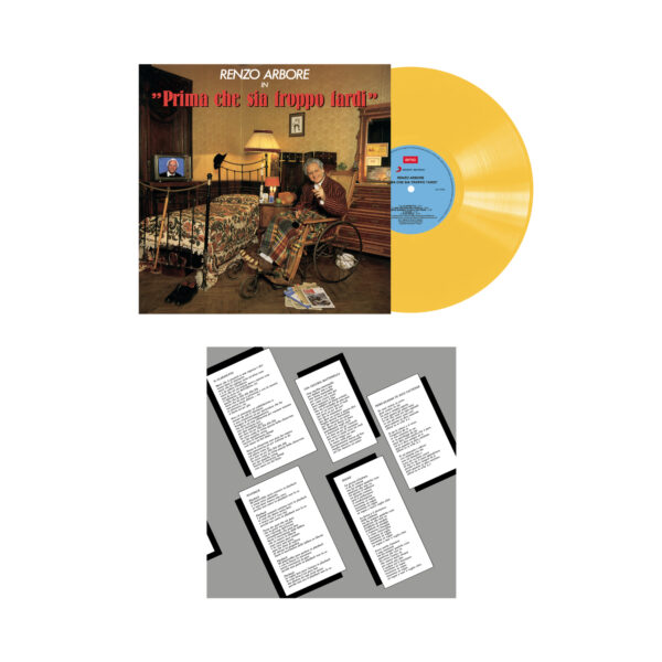 PRIMA CHE SIA TROPPO TARDI VINILE GIALLO LIMITED ED.