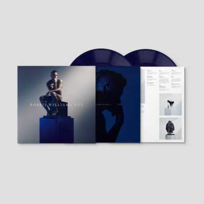 XXV CLASSIC HITS NEWLY ORCHESTRATED TRASPARENT BLUE VINYL