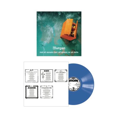 NON AL DENARO NON ALL'AMORE NE' AL CIELO ED. LIMITATA VINILE BLU