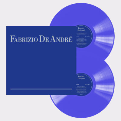 FABRIZIO DE ANDRE' LIMITED ED. VINILE BLU