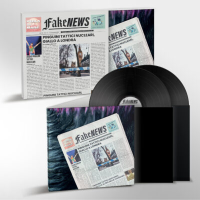 FAKE NEWS - 2 Lp Nero (rip)