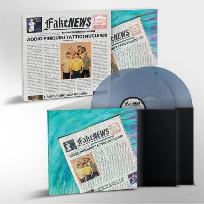 FAKE NEWS - 2 Lp Azzurro Trasparente (scioglimento)