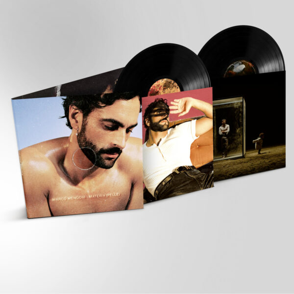 Materia (Pelle) Con Materia (Terra) - LP Nero