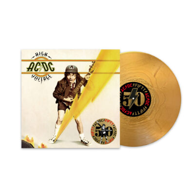 HIGH VOLTAGE 50TH ANNIVERSARY SPECIAL ED. GOLD COLOURED VINYL
