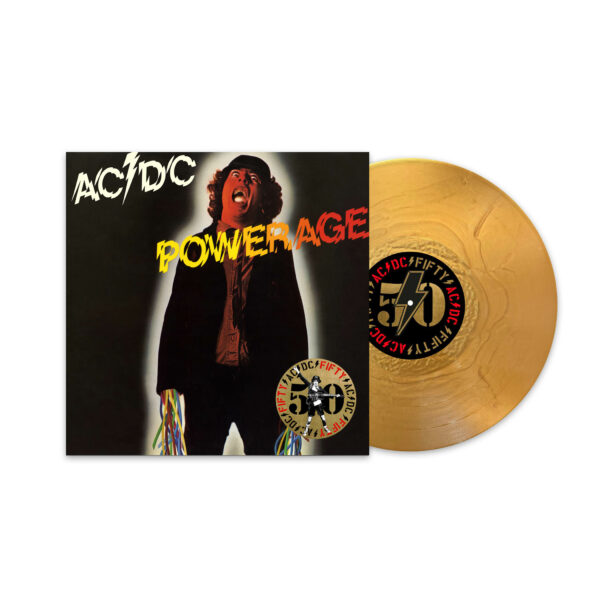 POWERAGE 50TH ANNIVERSARY SPECIAL ED. GOLD COLOURED VINYL