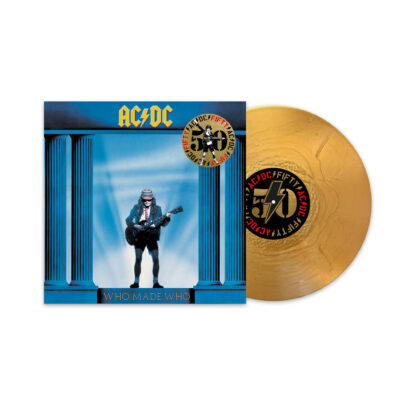 WHO MADE WHO 50TH ANNIVERSARY SPECIAL ED. GOLD COLOURED VINYL