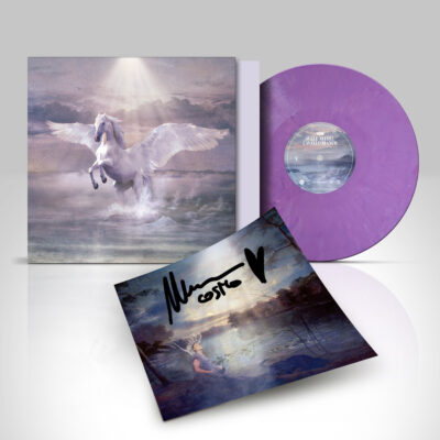 SULLE ALI DEL CAVALLO BIANCO ED. LIMITATA E NUMERATA VINILE MARMORIZZATO VIOLA