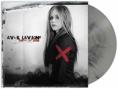 UNDER MY SKIN GREY BLACK MARBLE VINYL