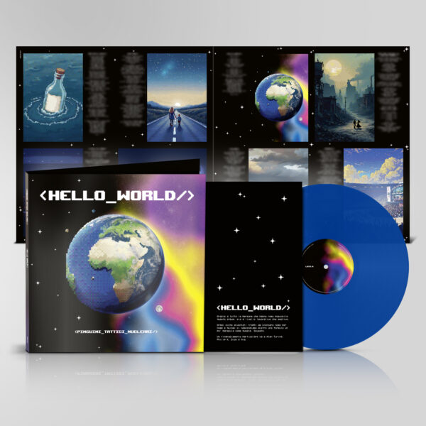 HELLO WORLD VINILE BLU