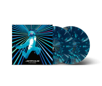 A FUNK ODYSSEY LIMITED ED. RSD 2025 CORNER OF THE BLUE GRRN EARTH SPLATTER VINYL