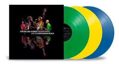 A BIGGER BANG LIVE ON COPACABANA BEACH COLORED VINYL LIMITED ED.