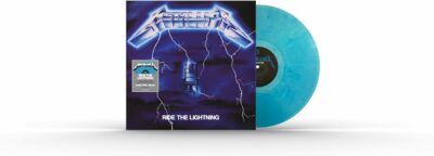 RIDE THE LIGHTNING LIMITED ED. ELECTRIC BLUE VINYL
