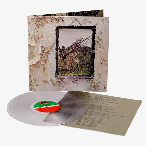 LED ZEPPELIN IV CRYSTAL CLEAR VINYL