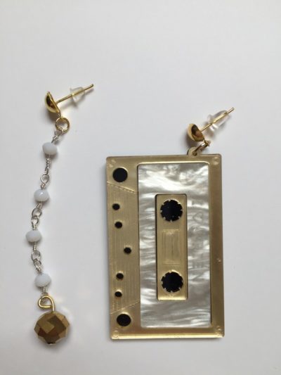 ORECCHINI CASSETTA GOLD
