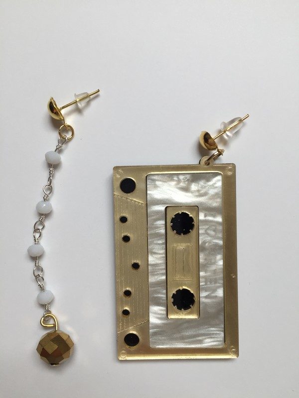 ORECCHINI CASSETTA GOLD