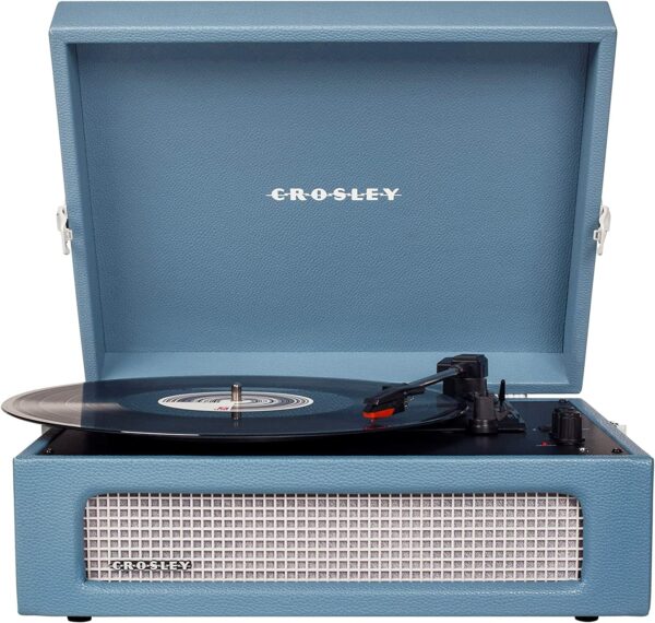 CROSLEY VOYAGER 2 WAY BLUETOOTH WASHED BLUE