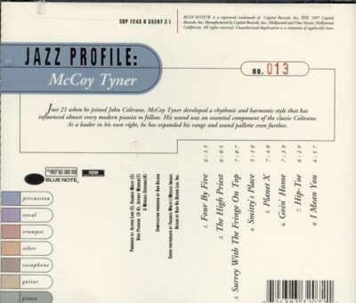 JAZZ PROFILE: MCCOY TYNER
