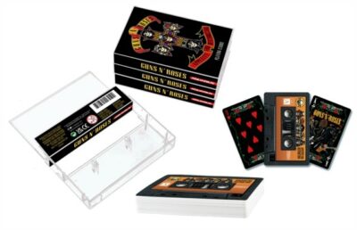 GUNS N' ROSES CASSETTE PLAYING CARDS