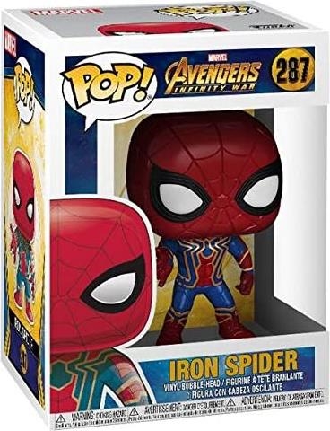MARVEL: FUNKO POP! - AVENGERS INFINITY WAR - IRON SPIDER (VINYL FIGURE 287)