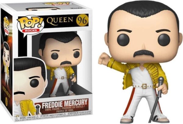 QUEEN: FUNKO POP! ROCKS - FREDDY MERCURY WEMBLEY 1986 (VINYL FIGURE 96)