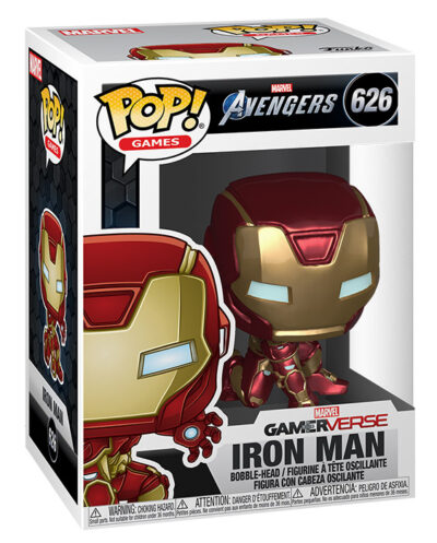 MARVEL: FUNKO POP! - AVENGERS GAME - IRON MAN (STARK TECH SUIT)