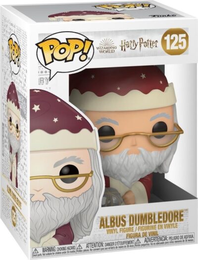 HARRY POTTER: FUNKO POP! - HOLIDAY - ALBUS DUMBLEDORE (VINYL FIGURE 125)