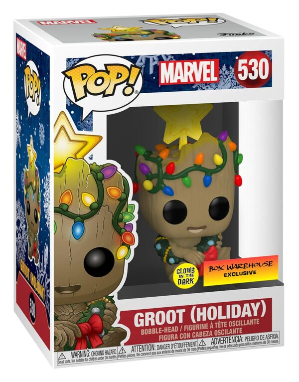 MARVEL: FUNKO POP! - GROOT (HOLIDAY) (VINYL FIGURE 530)