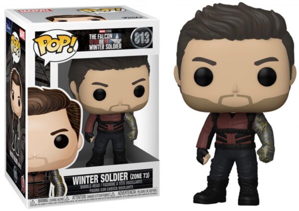 MARVEL: FUNKO POP! - THE FALCON AND THE WINTER SOLDIER - WINTER SOLDIER ZONE 73 (BOBBLE-HEAD) (VINYL FIGURE 813)
