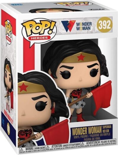 DC COMICS: FUNKO POP! HEROES - WONDER WOMAN - WONDER WOMAN SUPERMAN: RED SON (VINYL FIGURE 392)