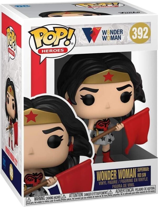 DC COMICS: FUNKO POP! HEROES - WONDER WOMAN - WONDER WOMAN SUPERMAN: RED SON (VINYL FIGURE 392)