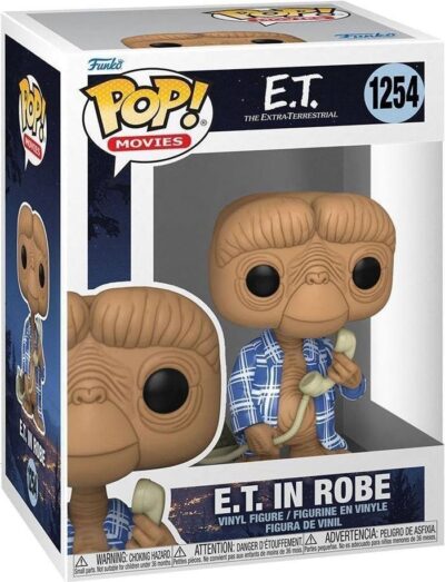 E.T. THE EXTRA-TERRESTRIAL: FUNKO POP! MOVIES - 40TH - E.T. IN ROBE (VINYL FIGURE 1254)
