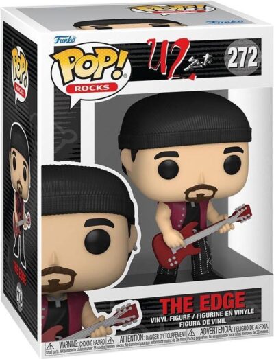 U2: FUNKO POP! ROCKS - ZOOTV - THE EDGE (VINYL FIGURE 272)