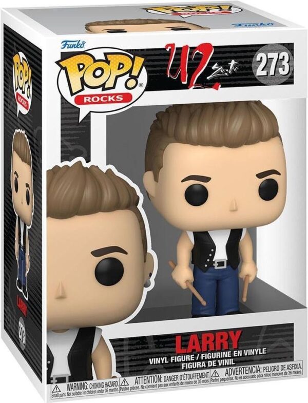 U2: FUNKO POP! ROCKS - ZOOTV - LARRY (VINYL FIGURE 273)