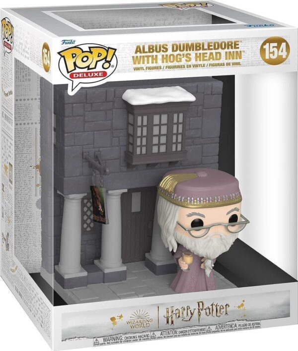 HARRY POTTER: FUNKO POP! DELUXE - HOGSMEADE - ALBUS DUMBLEDORE WITH HOG'S HEAD INN (VINYL FIGURE 154)