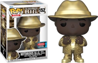 THE NOTORIOUS B.I.G.: FUNKO POP! ROCKS - NOTORIOUS B.I.G. WITH FEDORA (VINYL FIGURE 152)