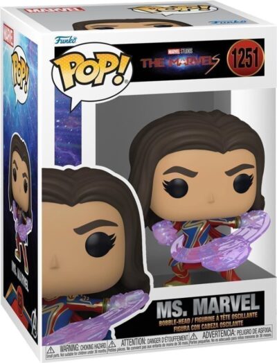 MARVEL: FUNKO POP! - THE MARVELS - MS MARVEL (VINYL FIGURE 1251)