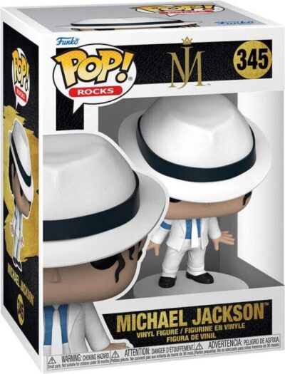 MICHAEL JACKSON: FUNKO POP! ROCKS - SMOOTH CRIMINAL (VINYL FIGURE 345)