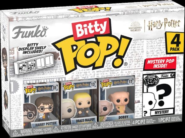 HARRY POTTER: FUNKO BITTY POP 4 PACKS - HARRY POTTER