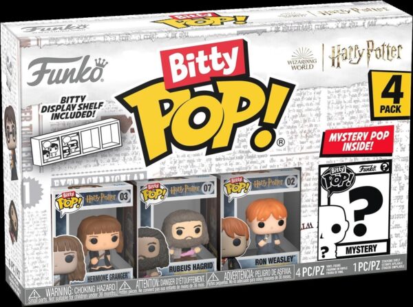 HARRY POTTER: FUNKO BITTY POP 4 PACKS - HERMIONE