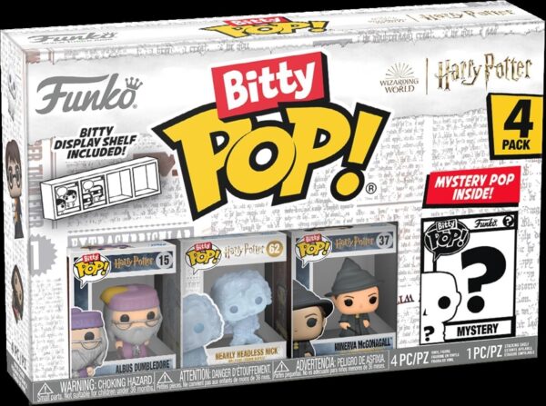 HARRY POTTER: FUNKO BITTY POP 4 PACKS - DUMBLEDORE