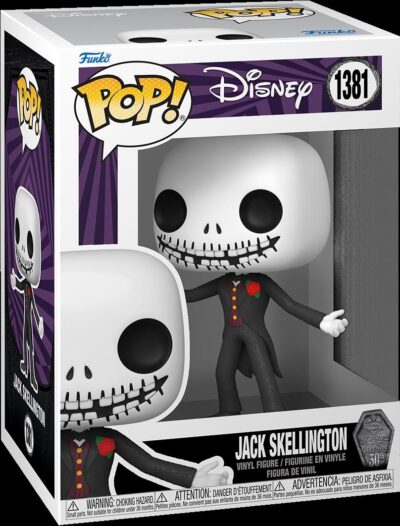 DISNEY: FUNKO POP! VINYL - THE NIGHTMARE BEFORE CHRISTMAS - 30TH ANNIVERSARY - FORMAL JACK (VINYL FIGURE 1381)