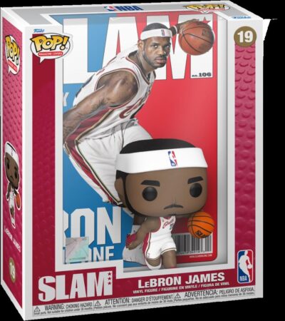 NBA: FUNKO POP! COVER - SLAM - LEBRON JAMES