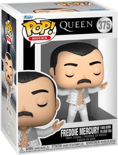 QUEEN: FUNKO POP! ROCKS - FREDDIE MERCURY I WAS BORN TO LOVE YOU (VINYL FIGURE 375)