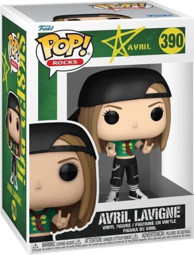 AVRIL LAVIGNE: FUNKO POP! ROCKS - AVRIL LAVIGNE (VINYL FIGURE 390)