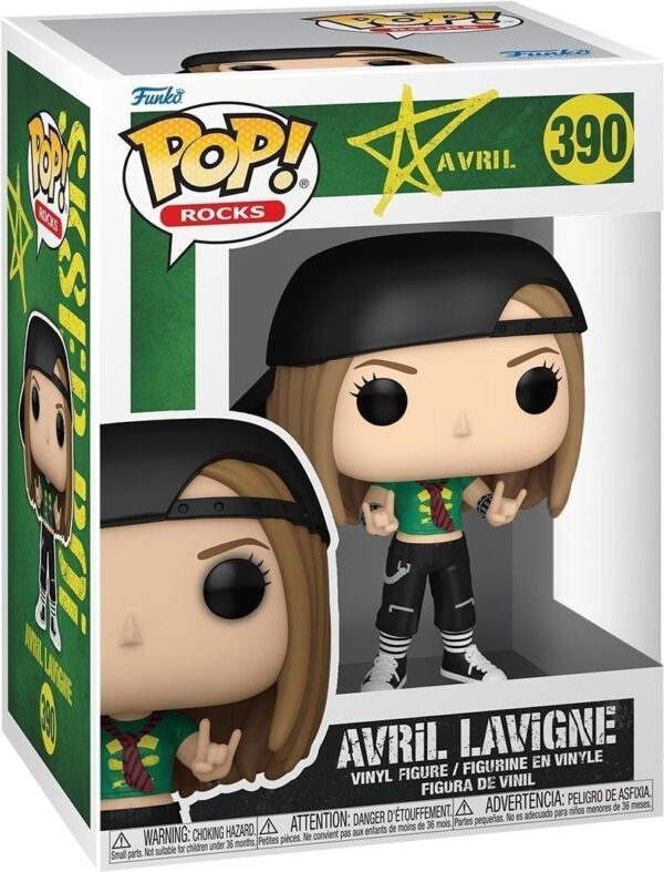 AVRIL LAVIGNE: FUNKO POP! ROCKS - AVRIL LAVIGNE (VINYL FIGURE 390)